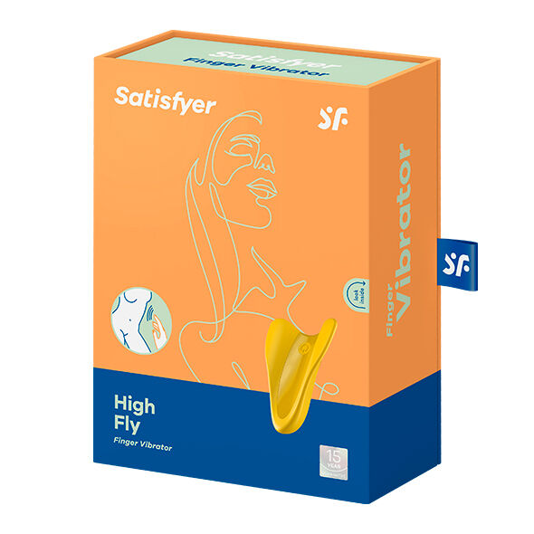 Satisfyer High Fly Vibrator Dedal amarillo