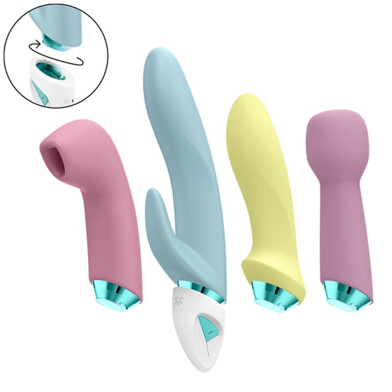 Satisfyer fabulous Four - Set vibrador & succionador