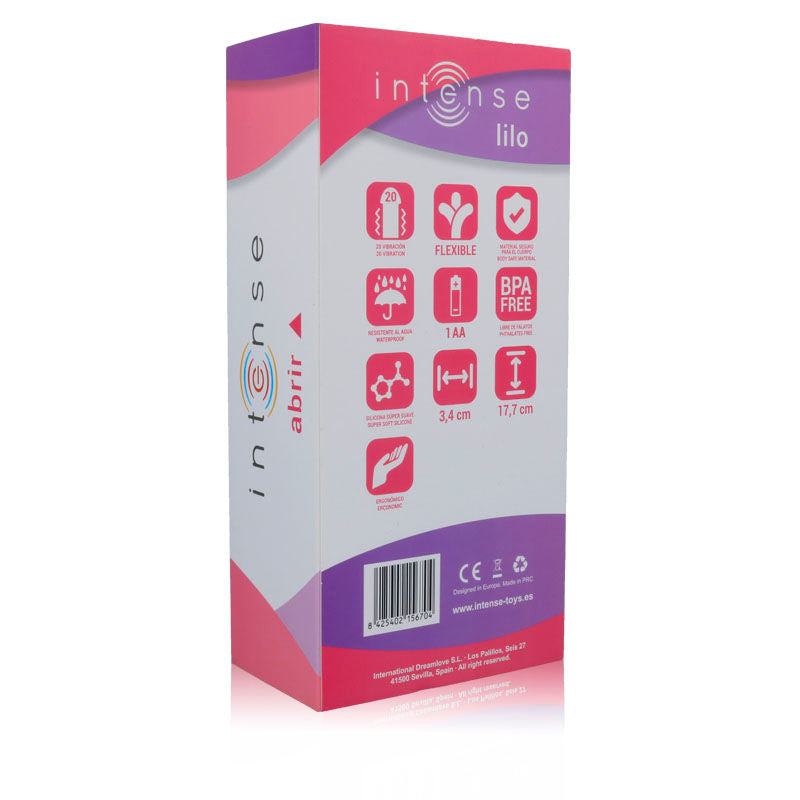 Intense Lilo 20 speeds silicone rosa
