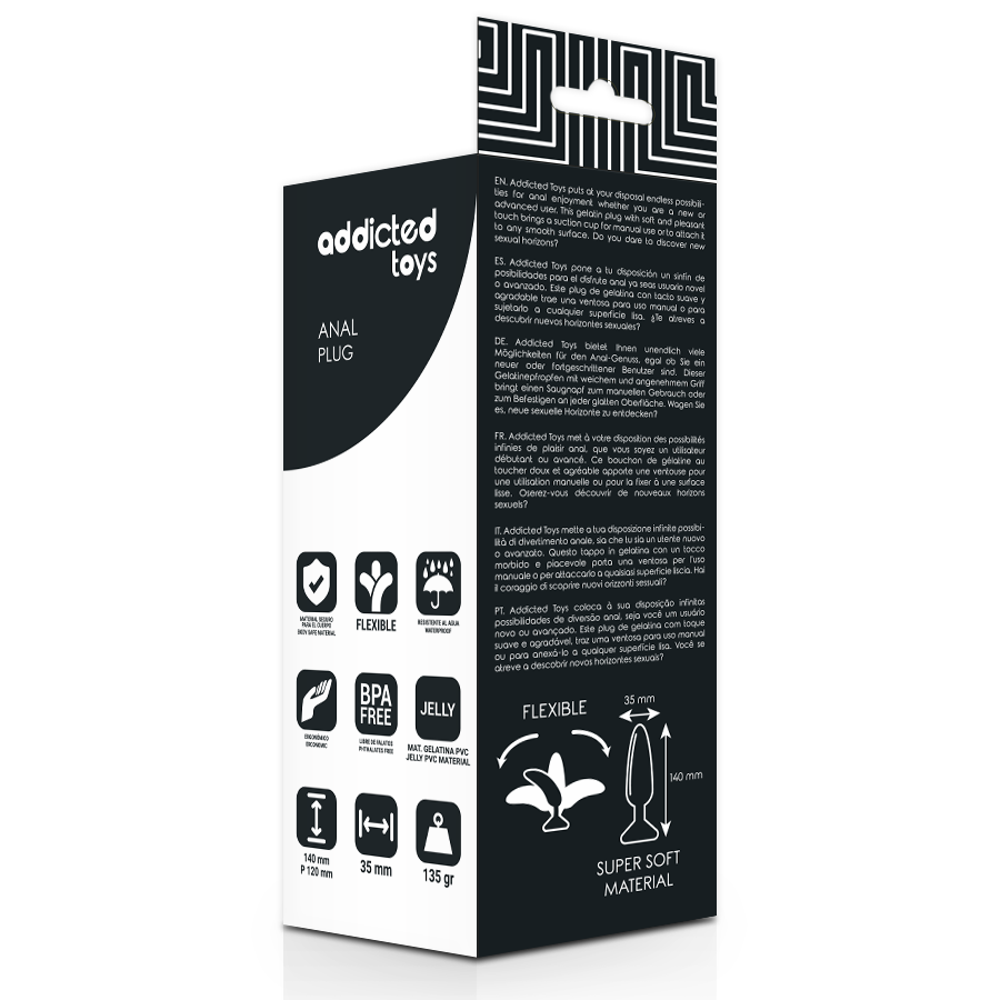 Addicted Toys Anal Plug 13,5 cm