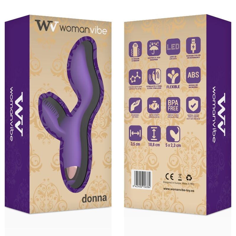 Womanvibe Donna Vibrador Recargable