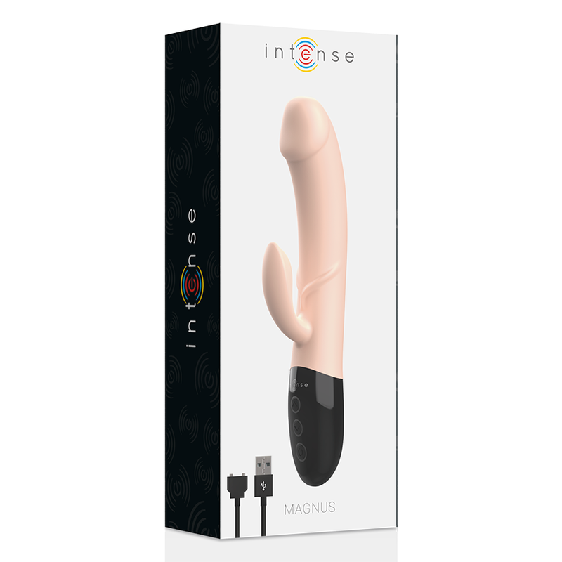 Intense Magnus vibrador recargable dual natural